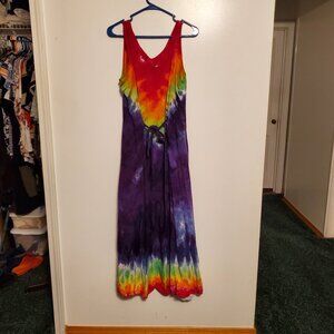 Tie dye summer dress